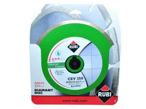 Tarcza diamentowa Rubi CEV250 Pro do gresu glazury 250mm
