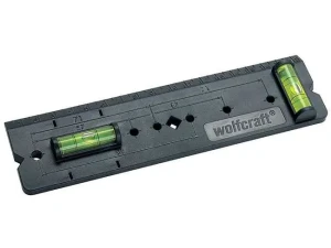 Szablon do wymiarowania otworów poziomica Wolfcraft