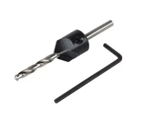 Nawiertak z fazownikiem  pod wkręty 3,5-6mm Wolfcraft