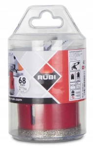 Koronka diamentowa otwornica do gresu i glazury Rubi 68mm