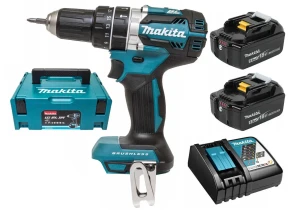 Wkrętarka akumulatorowa udarowa Makita 18V DHP484RTJ 18V 2x5Ah