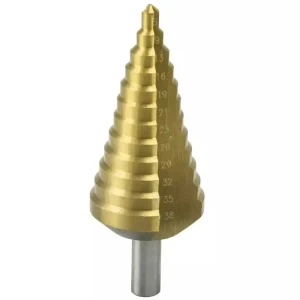 Wiertło stopniowe do metalu 6-38 HSS Dedra