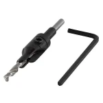 Nawiertak z fazownikiem do drewna pod wkręty i konfirmaty 4-4,5mm Wolfcraft