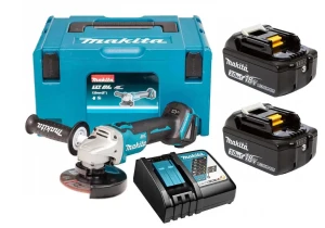 Szlifierka kątowa akumulatorowa Makita DGA504 z 2 bateriami 3,0 Ah