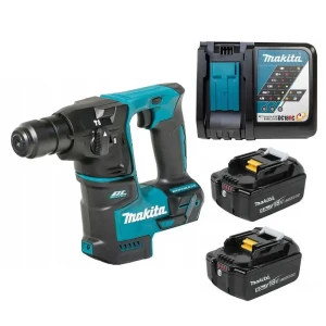 Młotowiertarka akumulatorowa Makita DHR171 2x5Ah + ładowarka