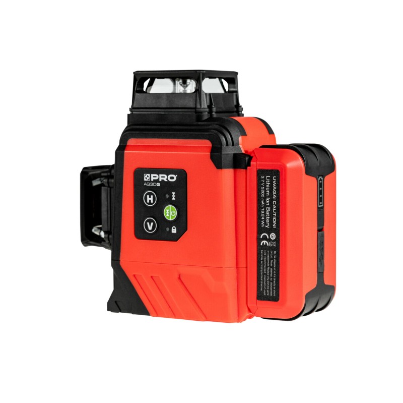 laser krzyżowy płaszczyznowy pro 3x360