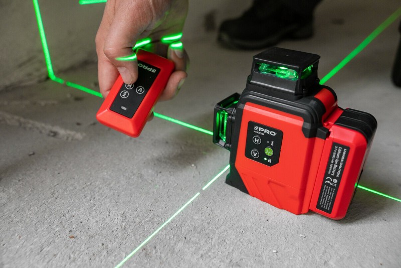 laser krzyżowy płaszczyznowy pro 3x360