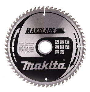Tarcza Makblade Makita 216x30mm 60z do drewna