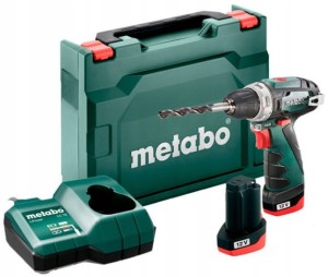 METABO WIERTARKO-WKRĘTARKA AKUMULATOROWA POWERMAXX BS BASIC 2x2Ah WALIZKA