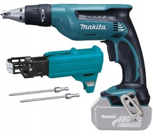 MAKITA DFS451Z Wkrętarka do płyt G-K + PRZYSTAWKA