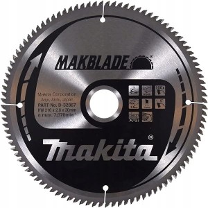TARCZA TNĄCA MAKBLADE 216x30MM 100Z MAKITA B-32867