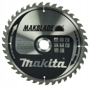 TARCZA TNĄCA MAKBLADE 260x30MM 40Z MAKITA B-32770