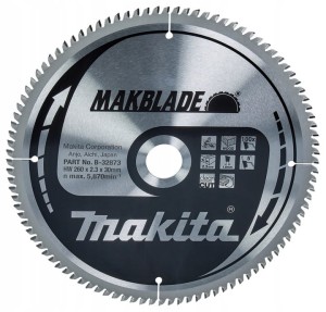 TARCZA TNĄCA MAKBLADE 260x30MM 100Z MAKITA B-32873