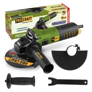 Szlifierka kątowa Procraft PW1550  BRUSHLESS 850W SOFT START REGULACJA