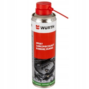 Spray zabezpieczający komorę silnika Wurth 250ml