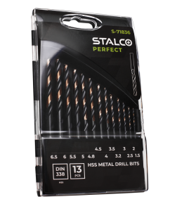 Zestaw Wierteł Do Metalu 13 Elementów Stalco Perfect S-71836