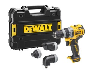 Akumulatorowa wkrętarka DeWalt z wymiennymi uchwytami  12V 57Nm DCD703NT