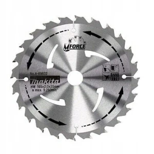 MAKITA A-89632 TARCZA TNĄCA DO DREWNA 165x20mm 24Z