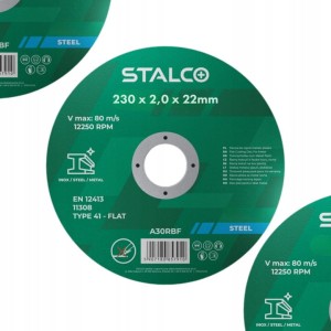 Tarcza Do Cięcia Metalu Płaska 230x2mm Stalco S-59023