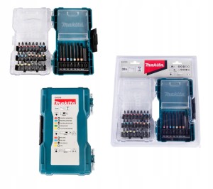 Zestaw Końcówek Wkrętakowych + Uchwyt 60mm 32 Sztuki Makita E-07076