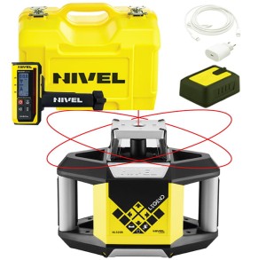 Niwelator Laserowy RED 500m Spadki Nivel NL320R