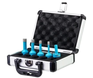 Zestaw Otwornic 5 Sztuk W Walizce 6-8-10-12mm + Adapter Bihui DBDMK5