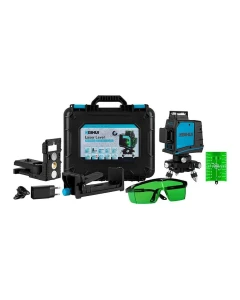 Poziomica Laserowa Zielona 360° 12 Wiązek Bihui LLG12