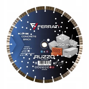 Tarcza Diamentowa  1A1RSS-W 350mm 25,4-F4mm RUZZO Ferrati