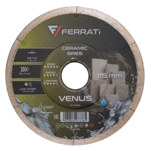 Tarcza Diamentowa Tnąca 0,6mm 115mm VENUS Ferrati F20222